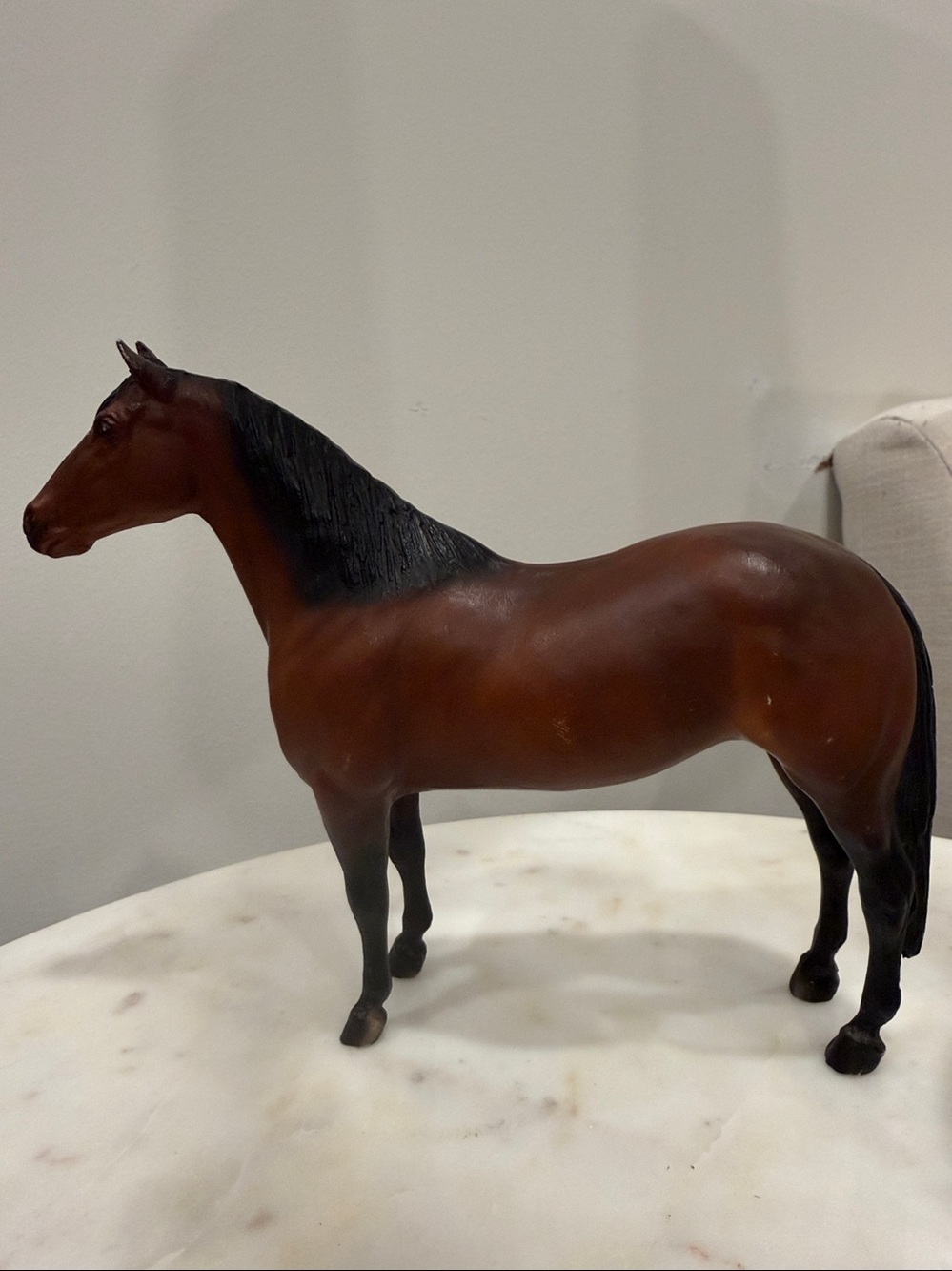 Vintage Breyer Horse Galiceno Dark Bay 7"